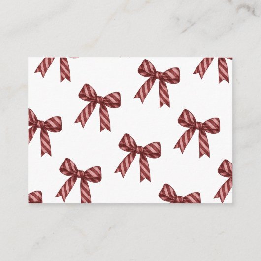 Carte D'accompagnement She’s Ready to Pop Cola Bottle Diaper Raffle  (Dos)