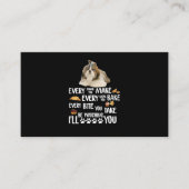 Carte D'accompagnement Shih Tzu Chaque Snack Que Vous Faites Chaque Repas (Devant)