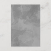 Carte D'accompagnement Shimmergeant Silver Romance : Nos détails Mariages (Dos)