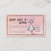 Carte D'accompagnement Silly Goose Birthday Book Request Enclosure Card (Devant)