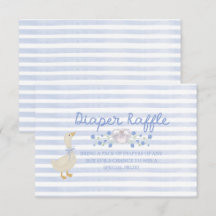 Silly Little Goose Baby Shower Diaper Raffle