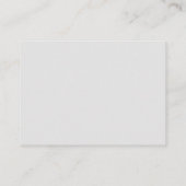 Carte D'accompagnement Simple Code QR Monogramme Gris Clair Mariage Éléga (Dos)
