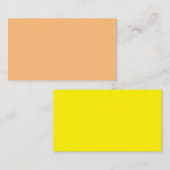 Carte D'accompagnement simple couleur simple uni couleur personnalisée je (Devant / Derrière)