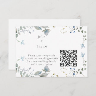 Carte D'accompagnement Simple Minimal Enclosure Card