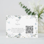 Carte D'accompagnement Simple Minimal Enclosure Card (Debout devant)