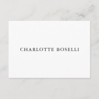 Simple minimaliste élégant classique professionnel