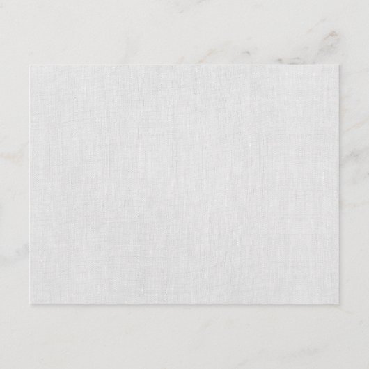 Carte D'accompagnement Simple moderne Linge gris clair "look" (Dos)