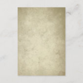 Carte D'accompagnement Simple Monogram | Détails de réception sur papier  (Dos)