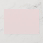 Carte D'accompagnement Simple QR Code Honeymoon Fund Demander un Mariage (Dos)