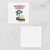 Carte D'accompagnement Singe diseur de bonne aventure (Devant / Derrière)