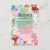 Carte D'accompagnement Sirène Sous La Mer Livres À Thème Pour Bébé (Devant)