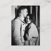 Carte D'accompagnement Site de mariage de jardin | RSVP QR Code photo (Dos)