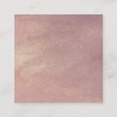 Carte D'accompagnement Site du Mariage Floral Radiant Bloom (Dos)