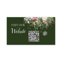 Site Mariage de la saison de Noël Code QR