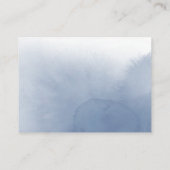 Carte D'accompagnement Site Mariage Rose bleu (Dos)