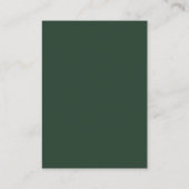 Carte D'accompagnement Site Web de Code QR de Réponse pour un Mariage dan (Dos)