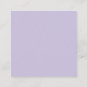 Carte D'accompagnement Site Web de Mariage Code QR (Dos)