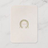 Carte D'accompagnement Site Web du Code QR des Oiseaux de Paradis (Dos)