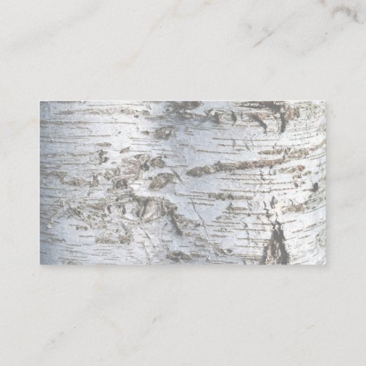 Carte D'accompagnement Site Web du Mariage Rustic Silver Birch Tree (Dos)