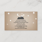 Carte D'accompagnement Sleepy Bear Cub Mountains Girl Book Demande (Dos)