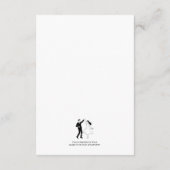 Carte D'accompagnement Small Details Classic Elegant (Dos)