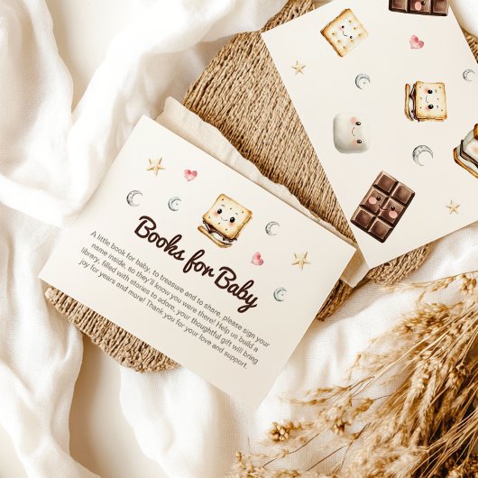 Carte D'accompagnement S'more love Baby shower Demande de réservation