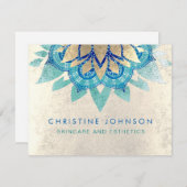 Carte D'accompagnement soin et esthétique (Devant / Derrière)