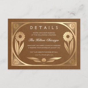 Carte D'accompagnement SOLARA III : Fiche Mariage Détails
