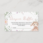 Carte D'accompagnement Some Bunny Diaper Raffle Insert (Devant)