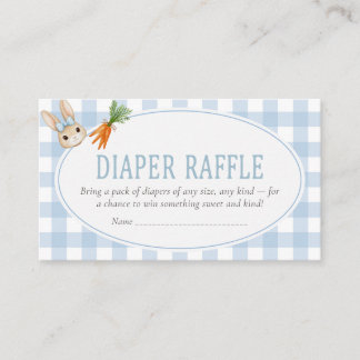 Carte D'accompagnement Somebunny Baby Shower Diaper Raffle