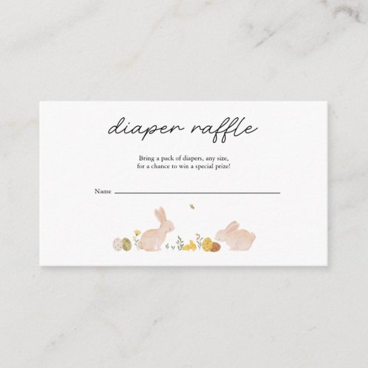 Carte D'accompagnement Somebunny Spring Easter Baby Shower (Devant)