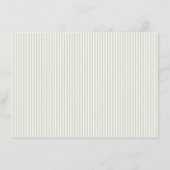 Carte D'accompagnement Sophisticated Beige Stripes (Dos)