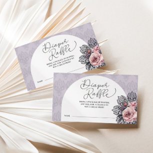 Carte D'accompagnement Sorcière gothique Halloween Baby shower Déchets Ra