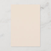 Carte D'accompagnement Souhaits floraux pour bébé. Conseil roses d'aquare (Dos)