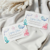 Carte D'accompagnement Sous la mer Nautique Display Shower