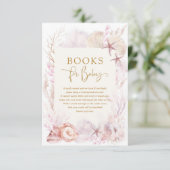 Carte D'accompagnement Sous la mer Ocean Mermaid Livres pour bébé fille (Debout devant)