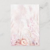 Carte D'accompagnement Sous la mer Ocean Mermaid Livres pour bébé fille (Dos)