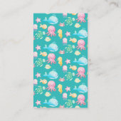 Carte D'accompagnement Sous le raffle Sea Adventure Diaper (Dos)