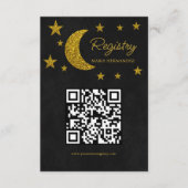 Carte D'accompagnement Sous Le Registre Des Etoiles Quinceañera (Devant)