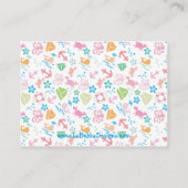 Carte D'accompagnement Sous Les Billets De Raffle De La Mer (Dos)