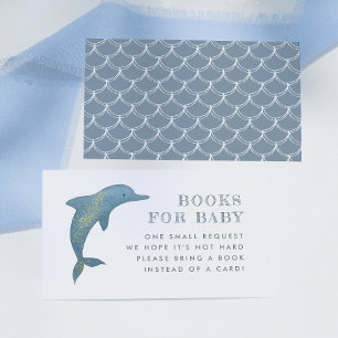 Carte D'accompagnement Sous l'océan Livres pour bébé dauphin
