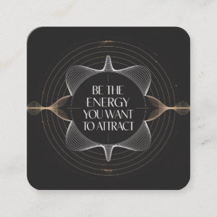 Carte D'accompagnement Soyez l'énergie que vous voulez attirer