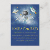 Carte D'accompagnement Space Astronaut Boy rocket star Books for Baby Boy (Devant)