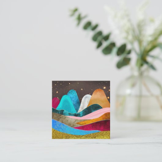 Carte D'accompagnement Space Mountains (Debout devant)