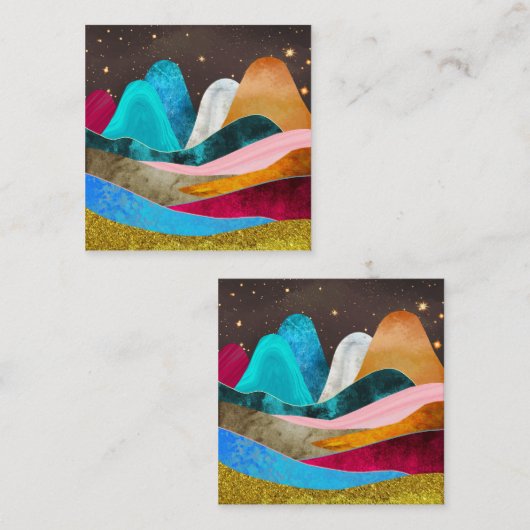 Carte D'accompagnement Space Mountains (Devant / Derrière)