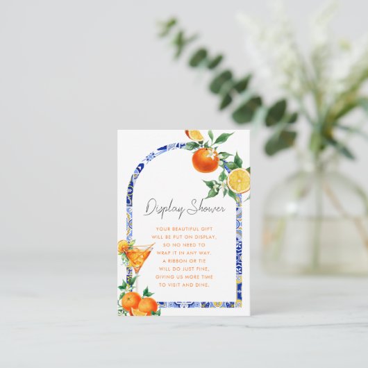 Carte D'accompagnement Spritz Arch Bridal Arch (Debout devant)