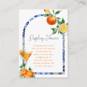 Carte D'accompagnement Spritz Arch Bridal Arch (Devant)