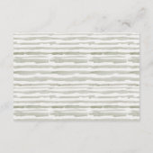 Carte D'accompagnement Starry Night Tropical Palm Cabana Détails du Maria (Dos)