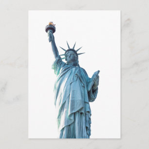 Carte D'accompagnement Statue de la Liberté New York City