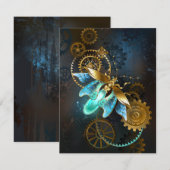 Carte D'accompagnement Steampunk Firefly (Devant / Derrière)